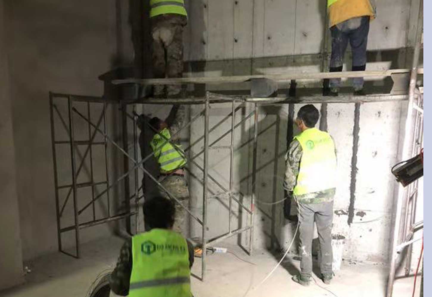 辽宁辽阳紫金城别墅电渗透防潮工程案例