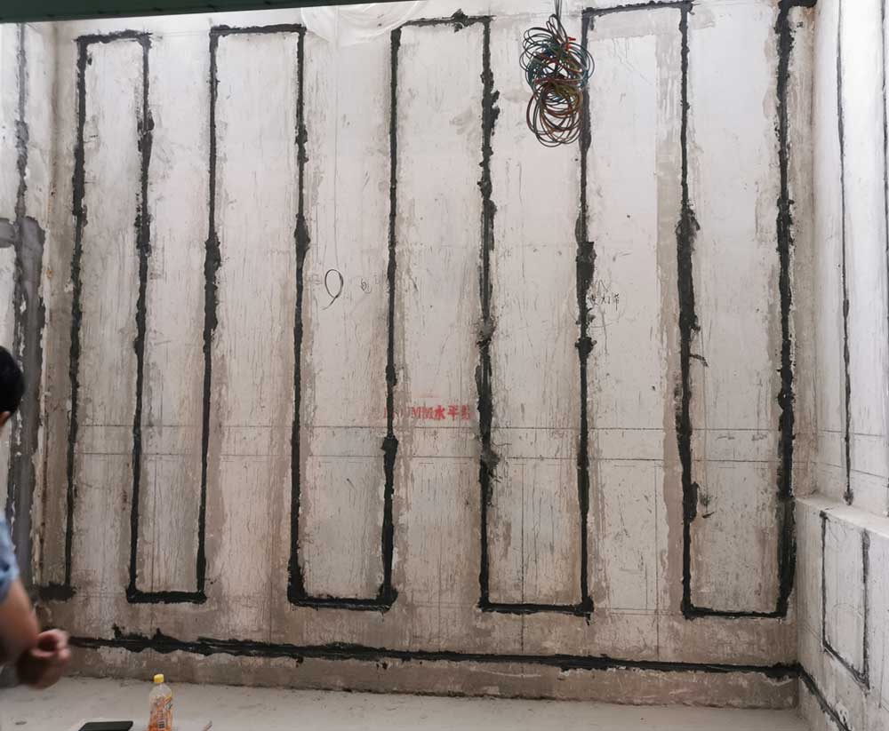 杭州大国璟排屋地下室防潮施工