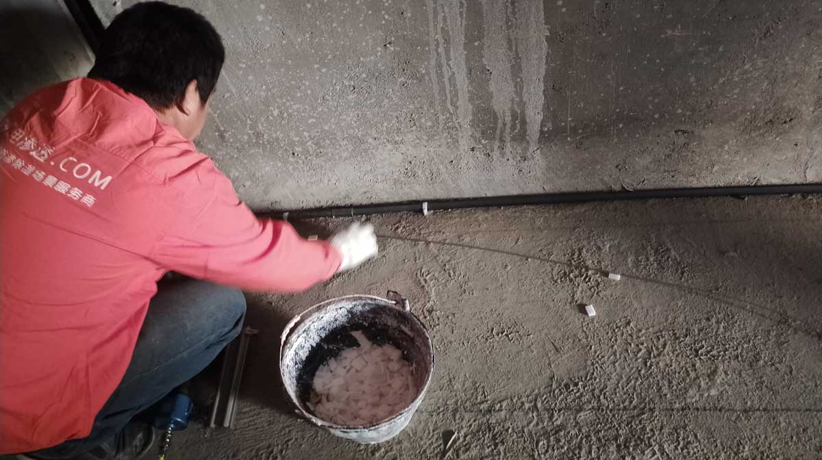 青岛青建悦庭地下室防潮除湿最优解决方案