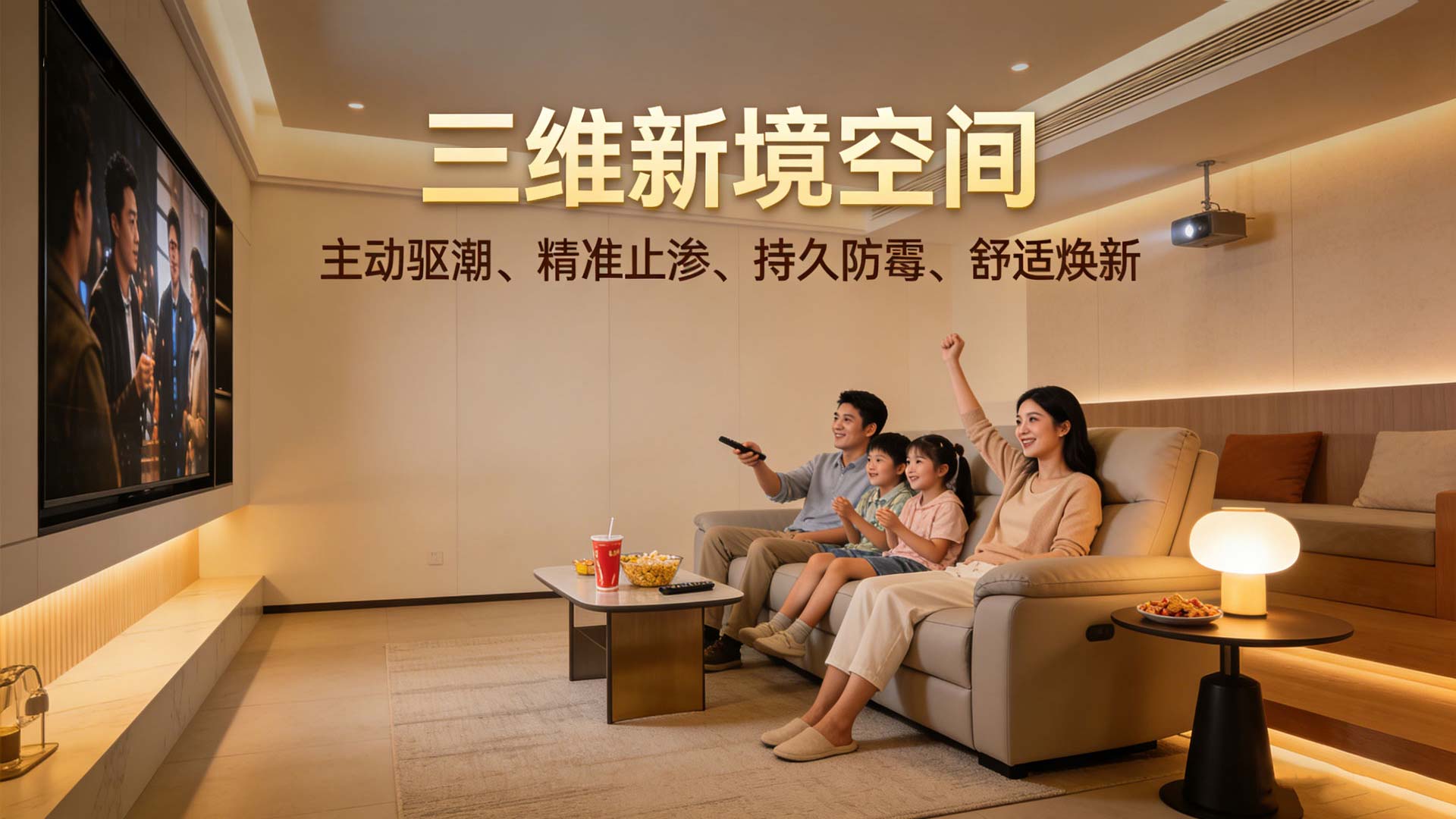 立威三维新境空间 | 铁岭高端住宅地下室防水防潮防霉 - 立威防潮官网